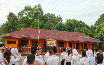 Kegiatan MPLS (Masa Pengenalan Lingkungan Sekolah (MPLS) hri pertama tgl 6 Juli 2026